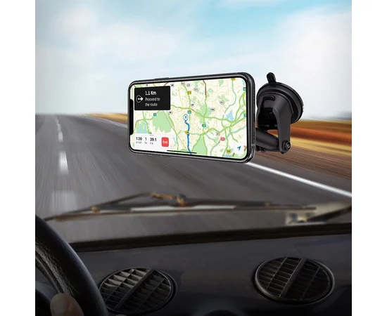 Автодержатель Hoco CA67 магнитный Черный