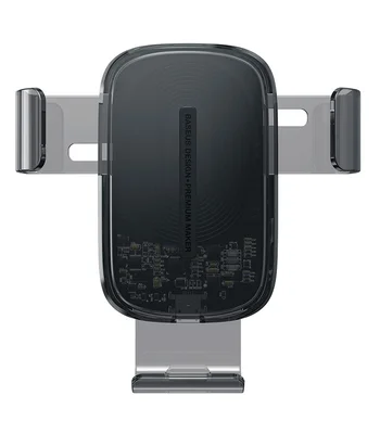 Автодержатель с БЗУ Baseus Explore Gravity Car Mount 15W Черный