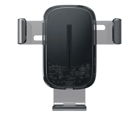 Автодержатель с БЗУ Baseus Explore Gravity Car Mount 15W Черный