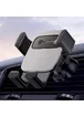 Автодержатель Baseus Cube Gravity Vehicle Mounted Серебряный