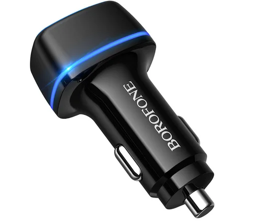 АЗУ Borofone BZ14 Max (2USB/2.4A) Черный