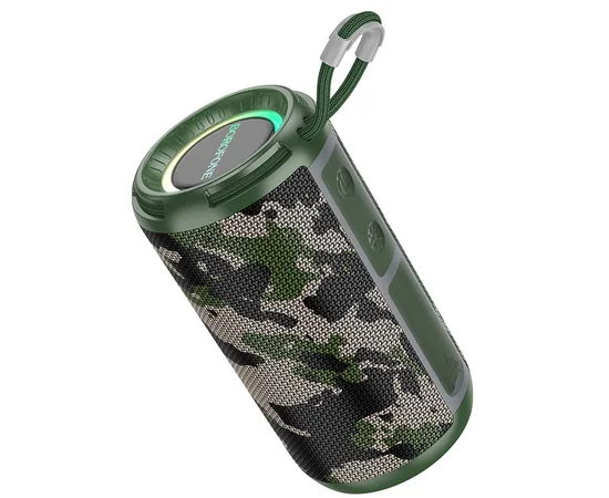 Bluetooth Колонка Borofone BR37 Noble sports Camouflage Green
