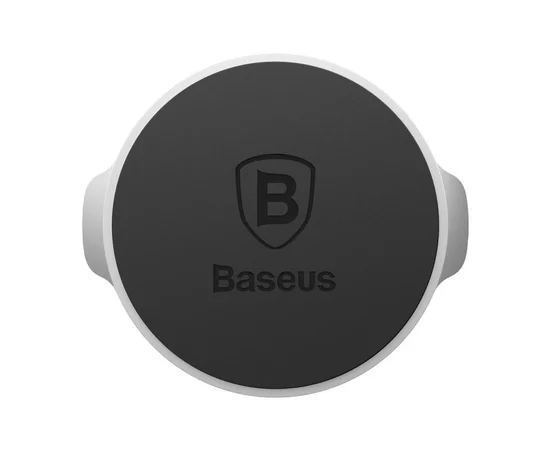 Автодержатель Baseus (SUER-C0S) Small Ears Magnetic Suction Bracket Flat Серебряный