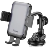 Автодержатель Hoco H27 Rock push-type (center console) Black / Gray