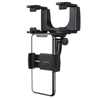 Автодержатель Hoco CA70 на зеркало заднего вида Черный