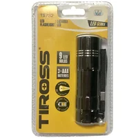 Ліхтар TIROSS TS-732 (3xAAA) Чорний