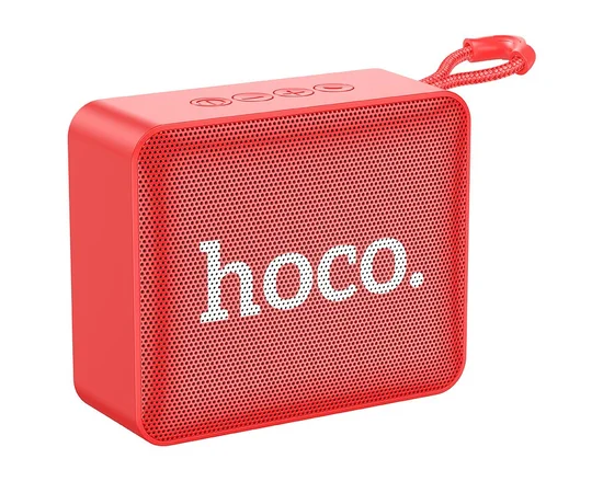 Bluetooth Колонка Hoco BS51 Gold brick sports Red