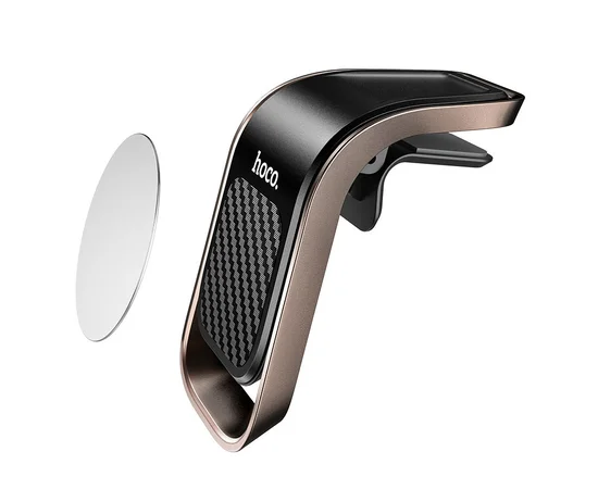 Автодержатель Hoco CA74 магнитный Черно - стальной