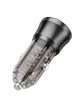 АЗУ Borofone BZ25 Journey PD38W (1C/1A) Transparent black