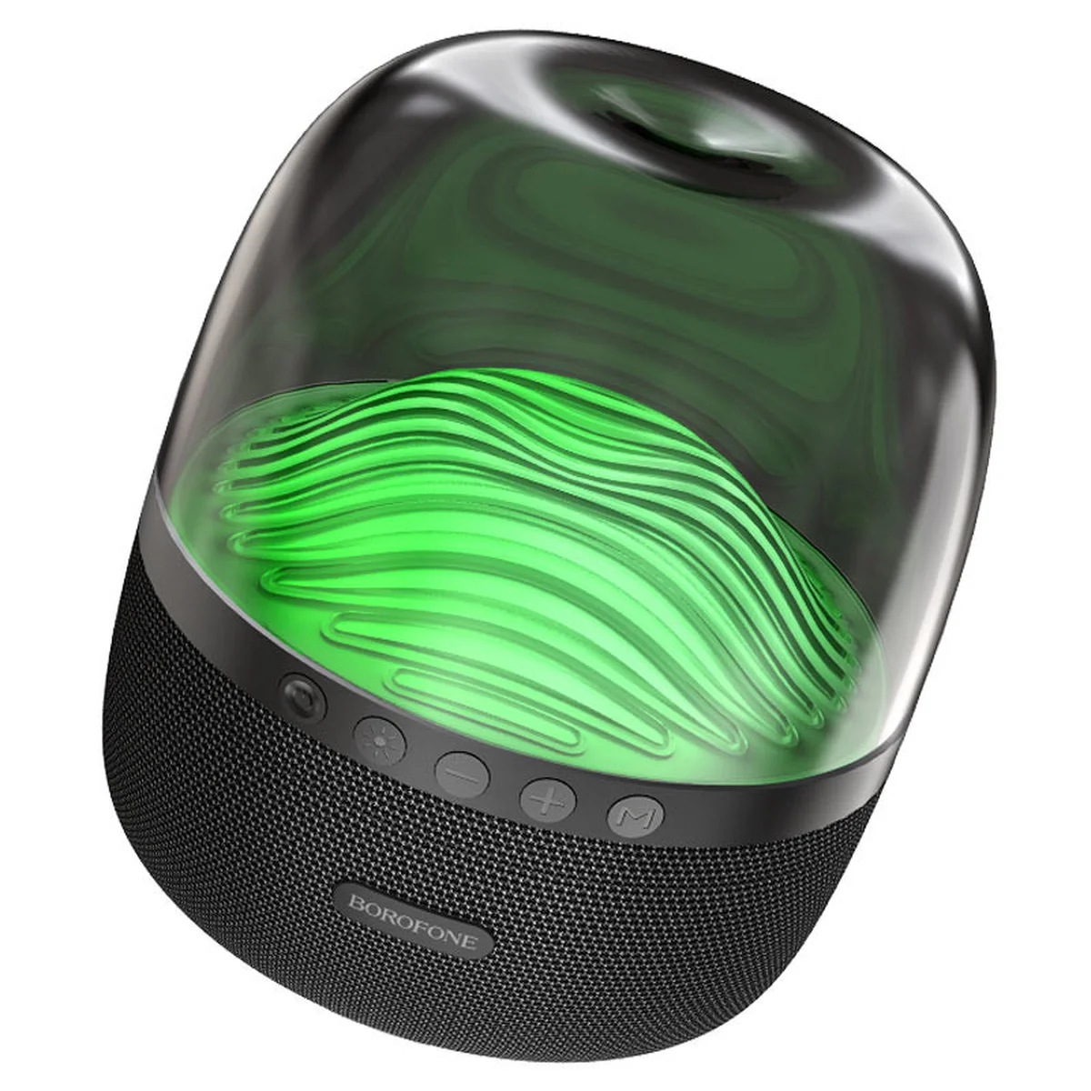 Bluetooth Колонка Borofone BP8 Glazed colorful luminous Черный