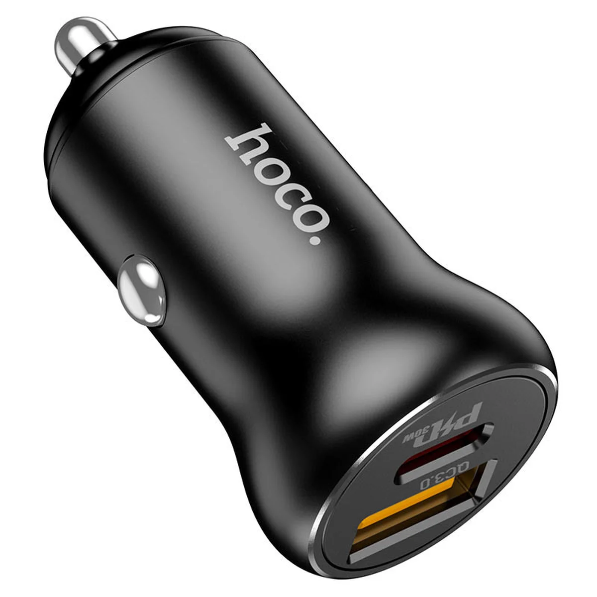 АЗУ Hoco NZ5 Smooth road PD30W + QC3.0 Чорний
