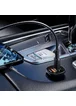 АЗУ Acefast B1 mini 38W (USB-C+USB-A) dual-port metal car charger Black
