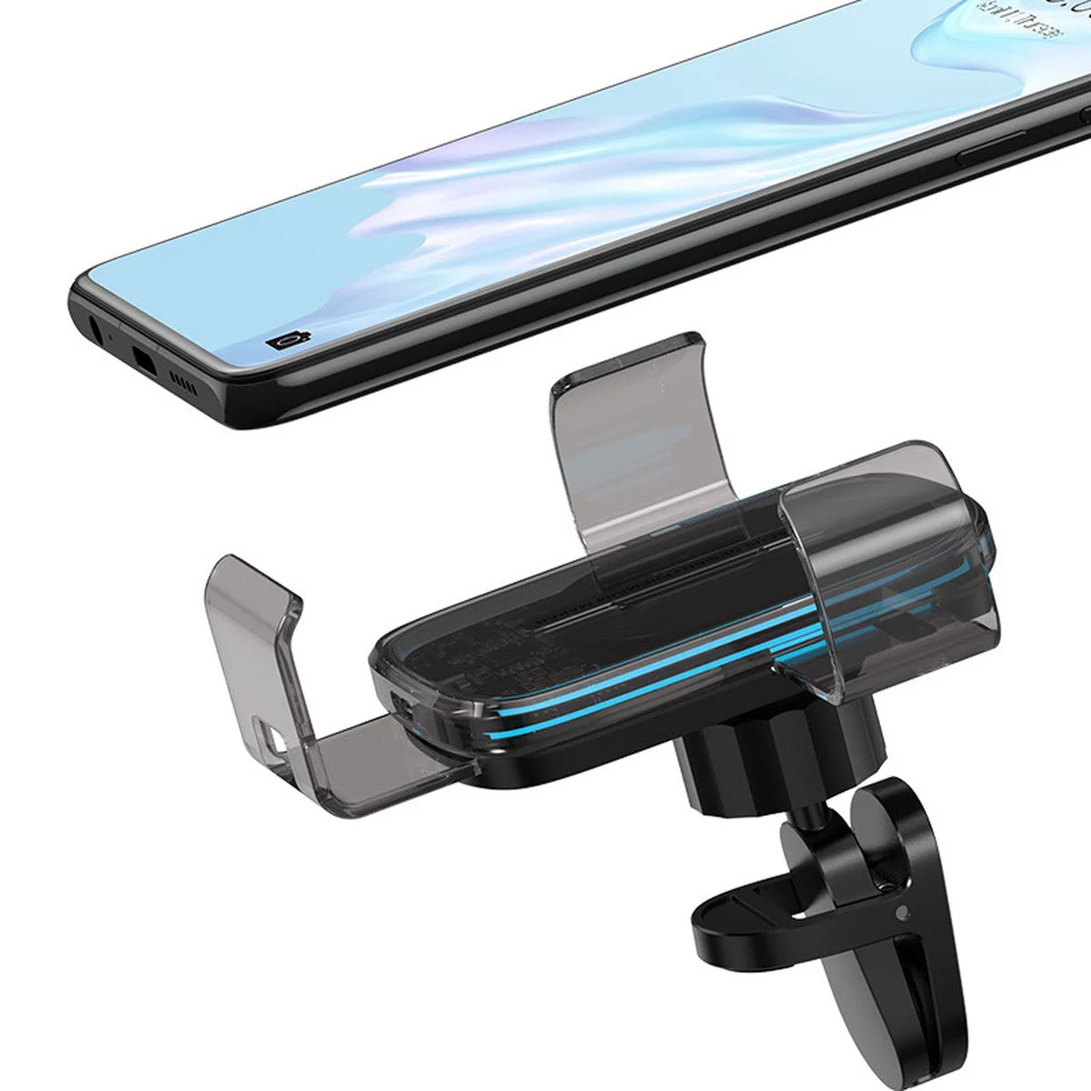 Автодержатель с БЗУ Baseus Explore Gravity Car Mount 15W Черный