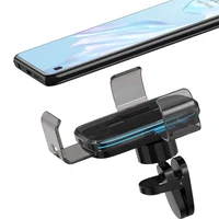 Автодержатель с БЗУ Baseus Explore Gravity Car Mount 15W Черный