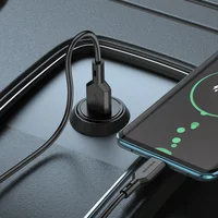 АЗУ Borofone BZ18 QC3.0 + Type-C Чорний