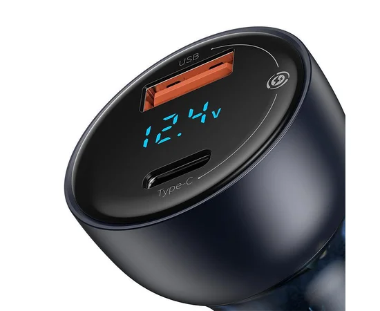 АЗУ Baseus Particular PPS 65W USB + Type-C (with Cable Type-C to Type-C 100W) (TZCCKX) Серый