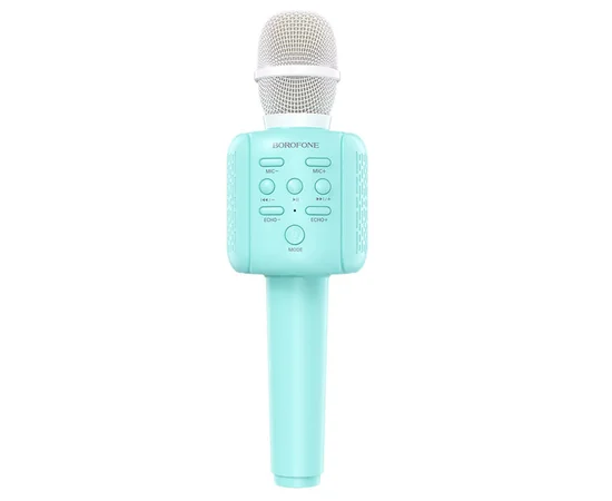 Караоке Микрофон-колонка Borofone BF1 Rhyme Бирюзовый