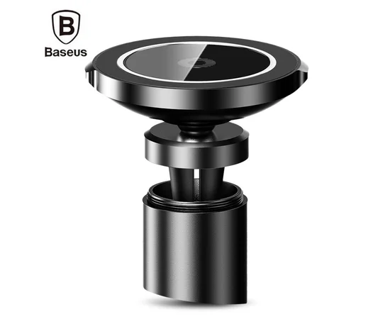 Автодержатель Baseus Big Ears Magnetic Wireless Черный
