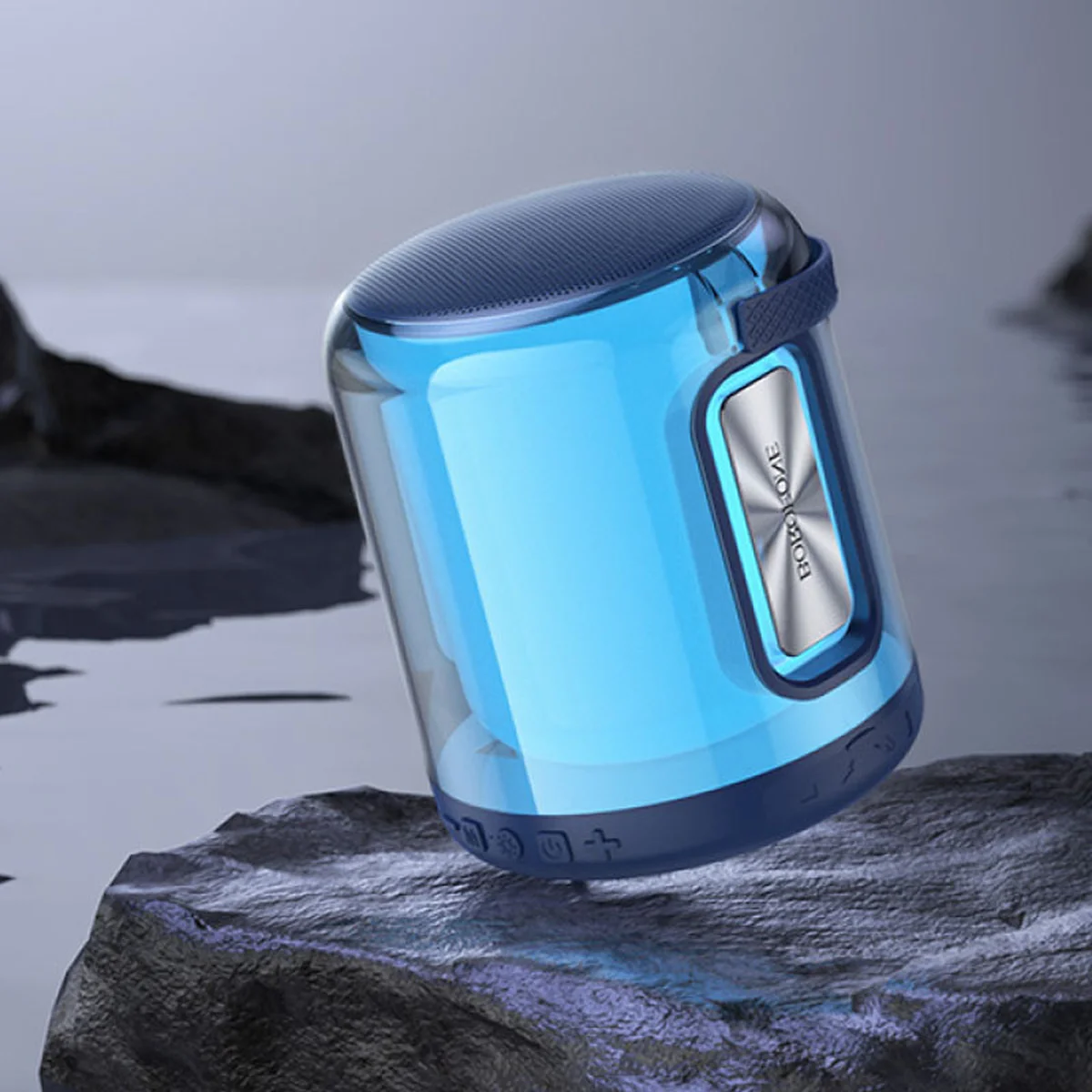 Bluetooth Колонка Borofone BR30 Auspicious colorful sports Navy Blue