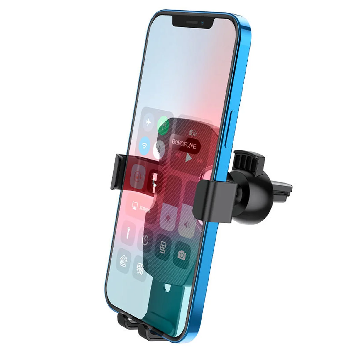 Автодержатель Borofone BH55 Черно - стальной
