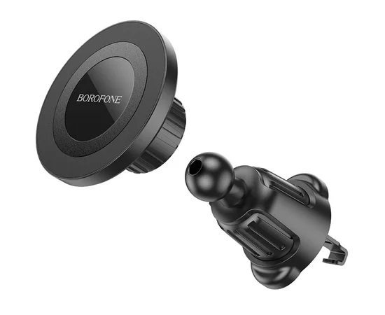 Автодержатель Borofone BH90 Ring magnetic (air outlet) Black