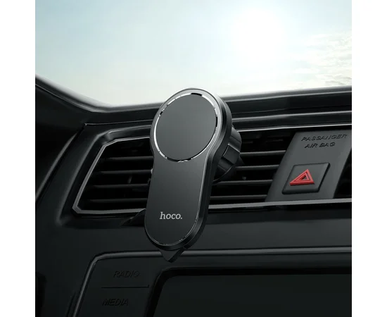 Автодержатель Hoco CA96 магнитный Черный