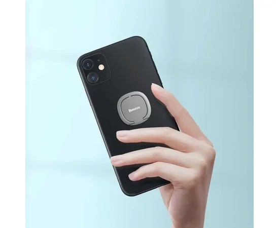 Держатель для телефона Baseus Invisible phone ring holder (SUYB-0) Silver