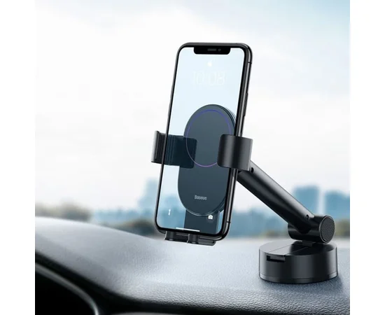 Автодержатель Baseus Simplism gravity car mount (with suction base) (SUYL-JY) Черный