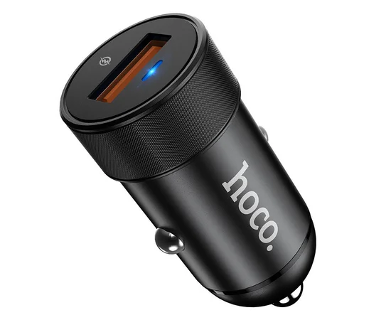 АЗУ Hoco Z32A QC3.0 (1USB/4.0A) + MicroUSB Черный