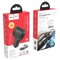 АЗУ Hoco Z36 (2USB/2.4A) + MicroUSB Черный