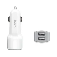 АЗУ Hoco Z23 Grand Style 2.4A 2USB Белый