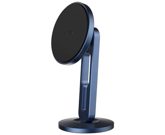 Автодержатель Baseus Hollow Magnetic with Clamping Function Vertical Type Синий