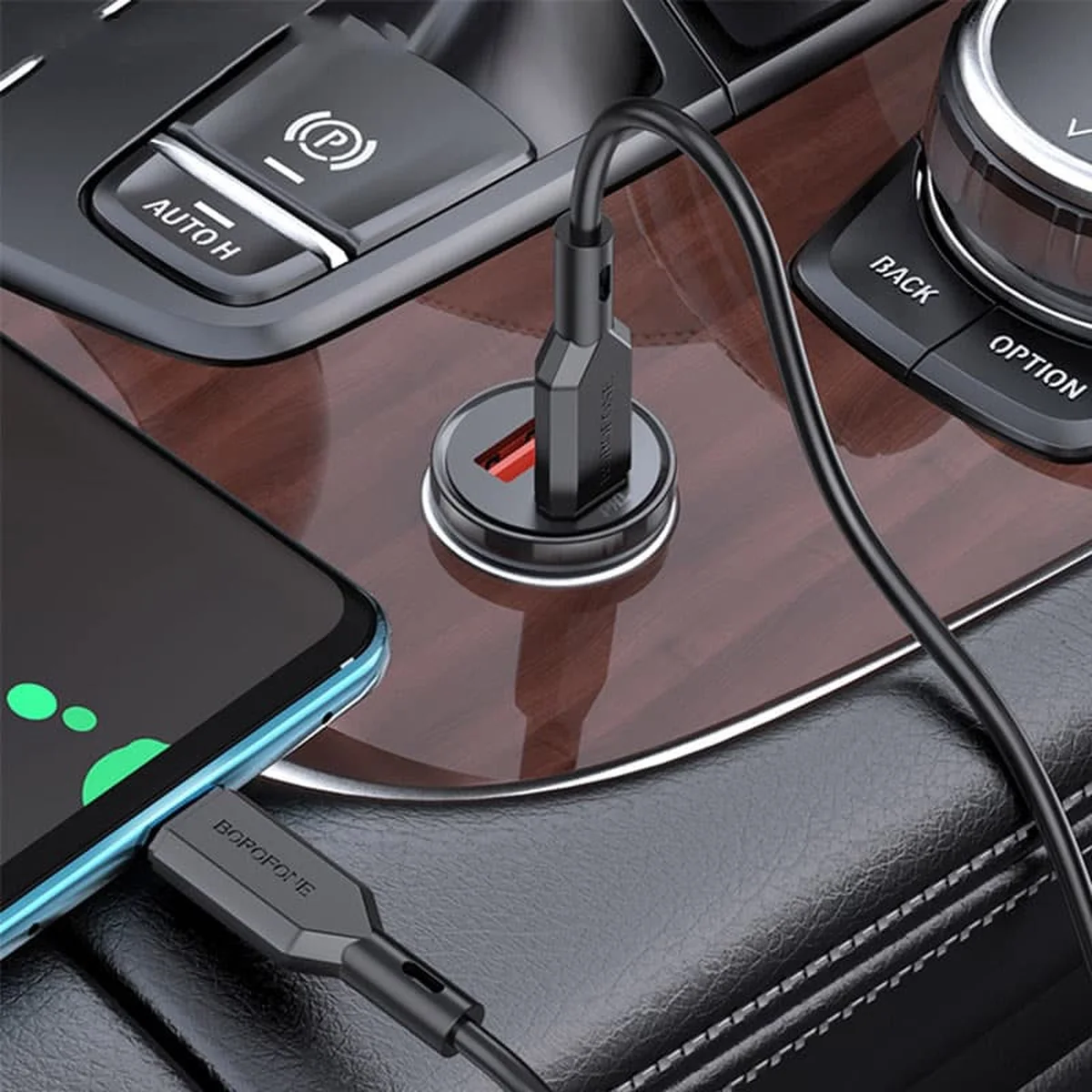 АЗУ Borofone BZ18A PD20W+QC3.0 + Type-C to Type-C Чорний