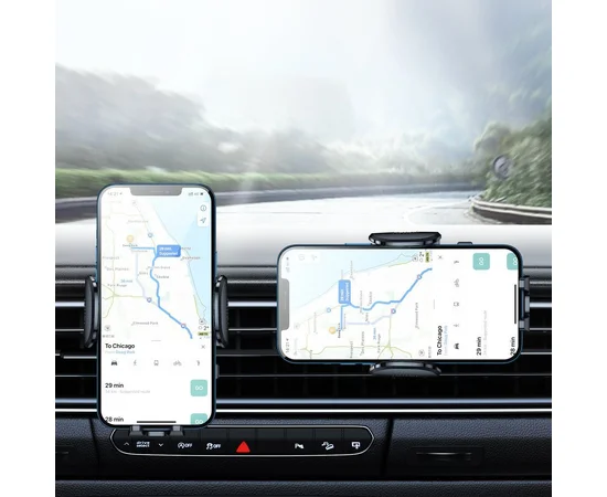 Автодержатель Joyroom JR-ZS259 раздвижной в решетку Черный