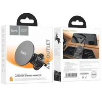 Автодержатель Hoco H12 Fine jade ring (air outlet) Black