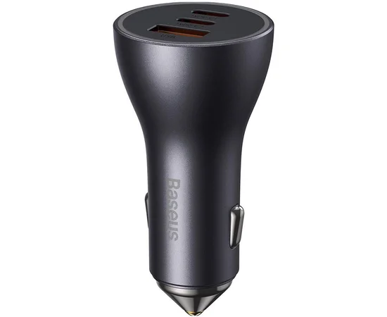 АЗУ Baseus Golden Contactor Pro Triple USB+Type-C+Type-C 65W (CGJP010013) Dark Gray