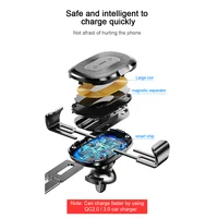 Автотримач із БЗУ Baseus Gravity Wireless Air Vent Чорний