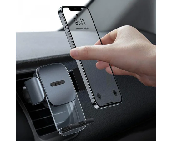 Автодержатель Baseus Ease Control Clamp Air Outlet Version Черный