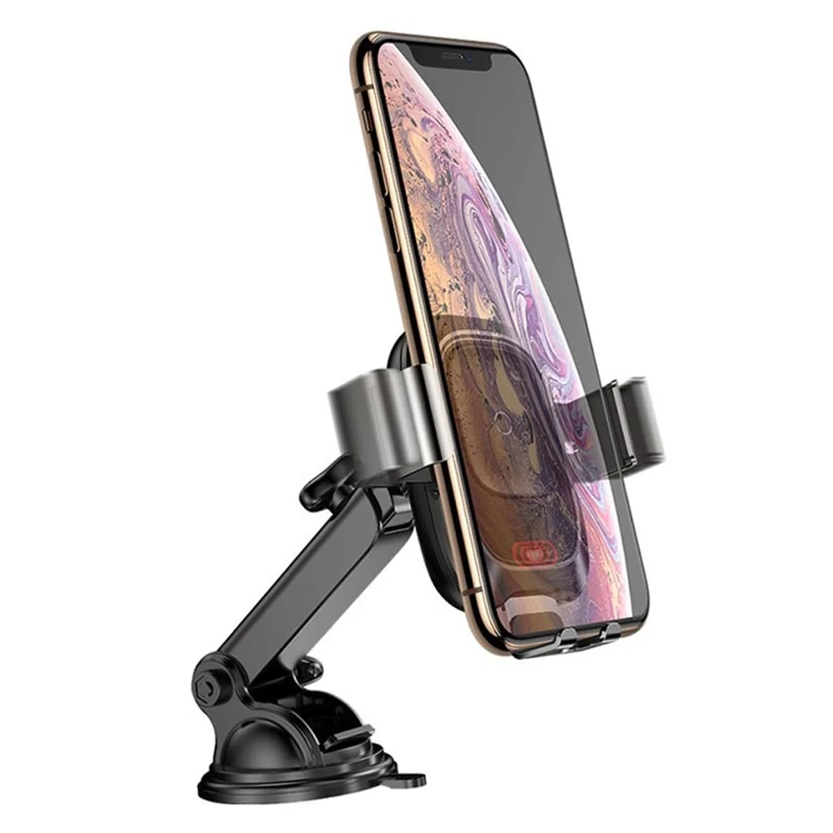 Автотримач із БЗУ Baseus Smart Vehicle Bracket (Osculum Type) (WXZN-B01) Чорний