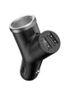 АЗУ Baseus Y-Type USB + Прикуриватель 3.4A 2USB Черный