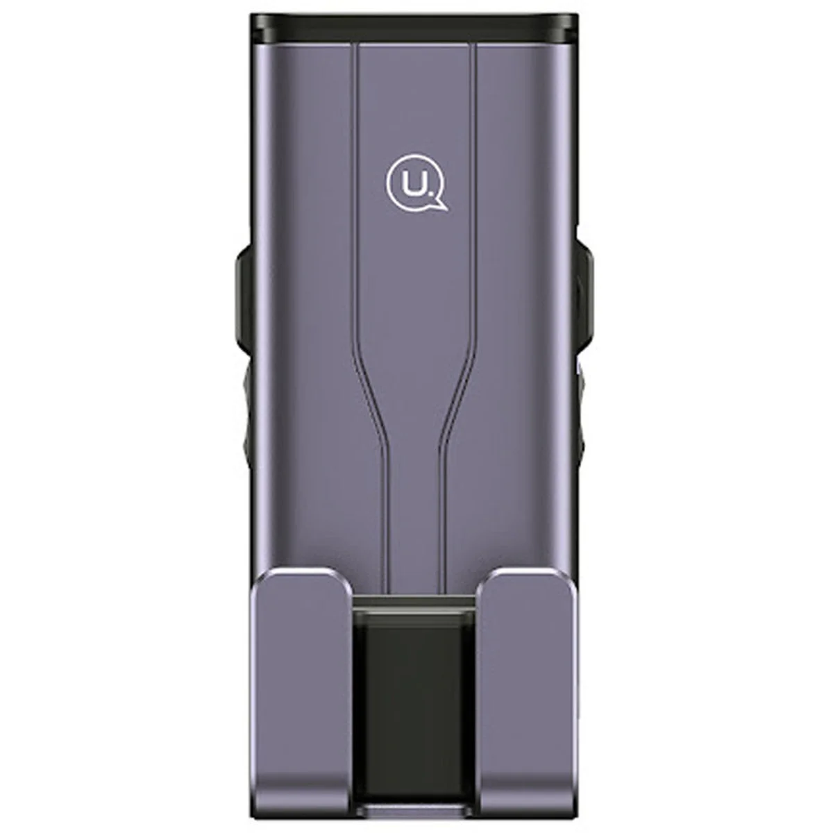 Автодержатель USAMS US-ZJ060 Metal Retractable Gravity Серый