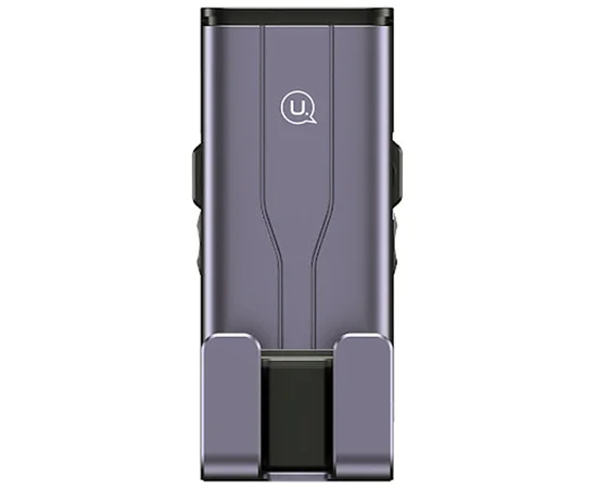 Автодержатель USAMS US-ZJ060 Metal Retractable Gravity Серый