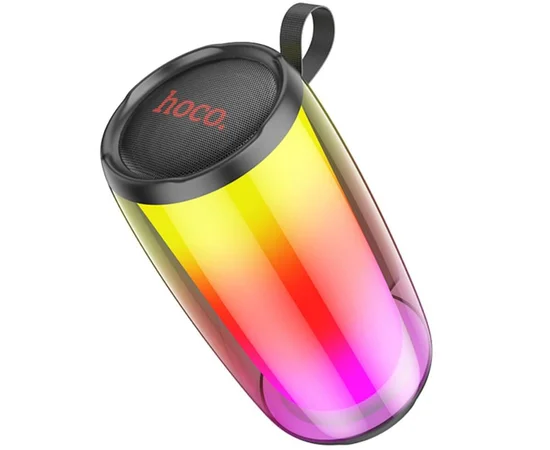 Bluetooth Колонка Hoco HC18 Jumper colorful luminous Black