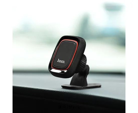 Автодержатель магнитный Hoco CA24 Черный