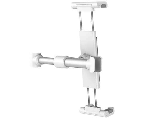 Автодержатель Baseus Backseat Car Mount, на подголовник White / Silver