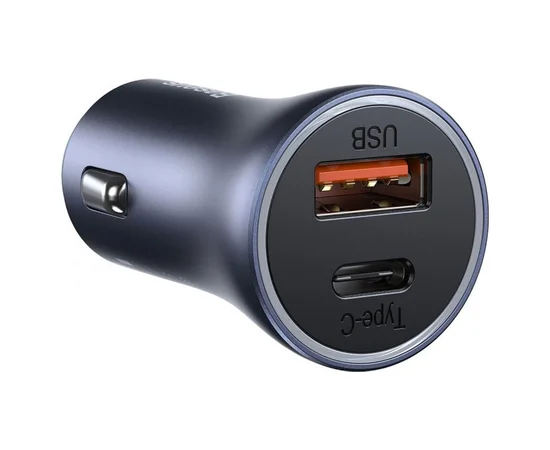 АЗУ Baseus Golden Contactor Pro 40W USB + Type-C (CCJD-0G) Серый