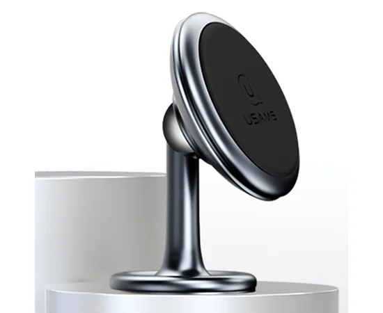 Автодержатель USAMS US-ZJ049 Center Console Car Holder Lead-Tu series Серый