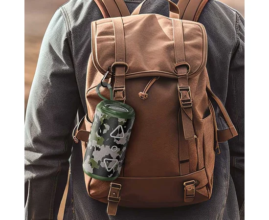 Bluetooth Колонка Borofone BR37 Noble sports Camouflage Green