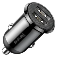 АЗУ Baseus Grain Pro (2USB 4.8A) (CCALLP) Черный