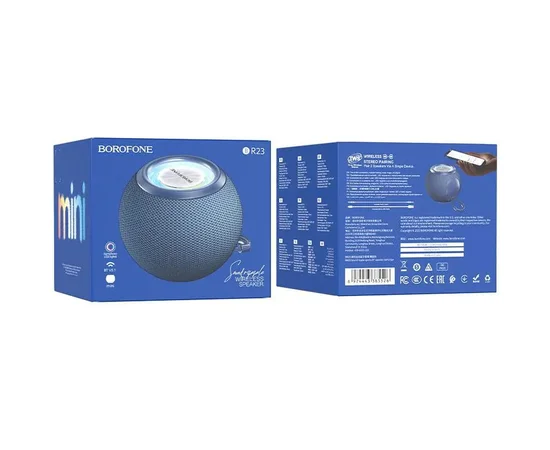 Bluetooth Колонка Borofone BR23 Sound ripple sports Dark blue